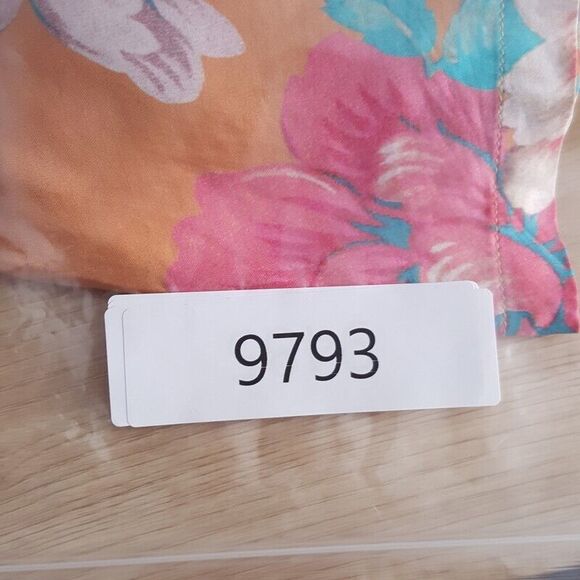 MAJORELLE Womens Shorts Small Orange Pull On Flounce Satin Pockets CONNIE - Picture 10 of 10